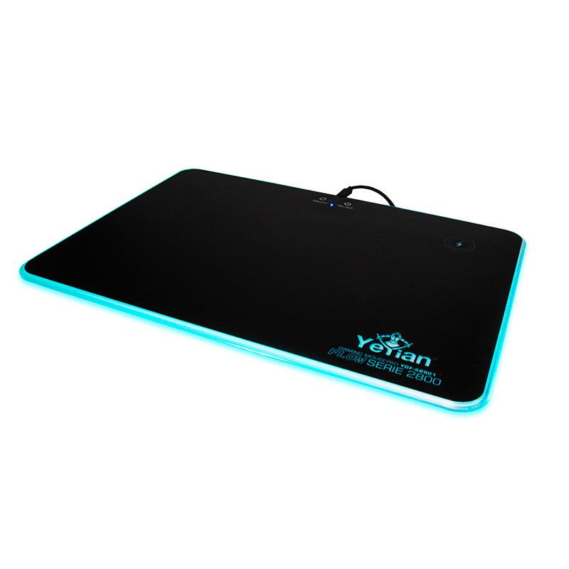 MOUSEPAD GAMER YEYIAN YGF-68901 RIG CARGA/INA RGB ANTI/D FLOW 2800